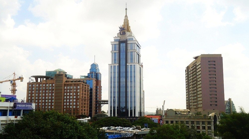 UB City With the iconic UB Tower from Kasturba Road