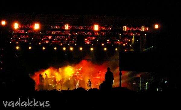 Guns N'Roses performing live in Bangalore