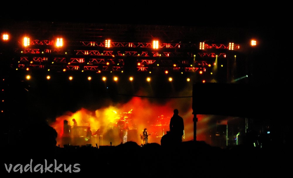 Guns N'Roses performing live in Bangalore