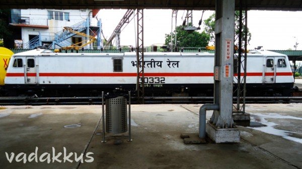 RPM WAP7 30332 Electric Loco at Bangalore City Railway Station