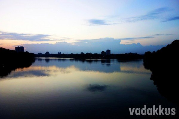 Aluva (Periyar) River at Dusk