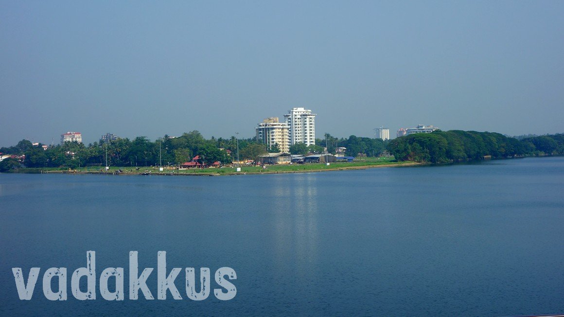 The Blue Periyar River at Aluva