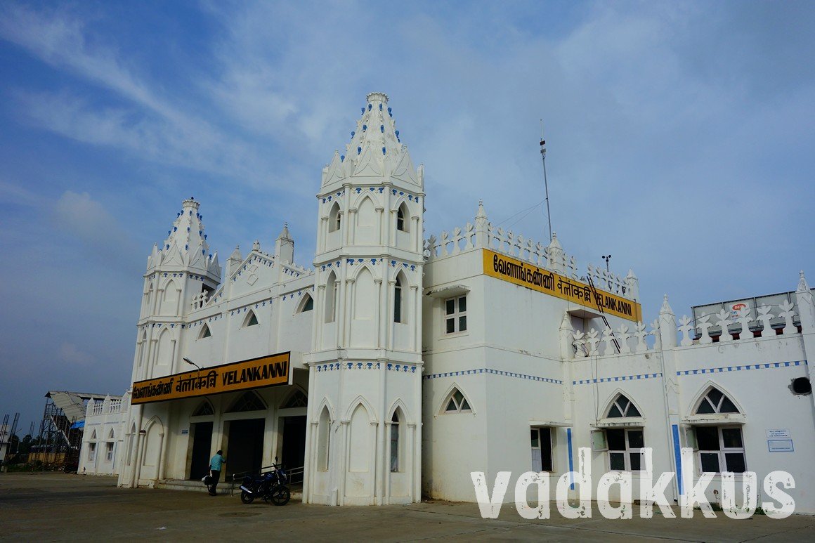 The new railway station at Velankanni