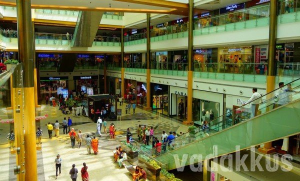 Interiors of the Orion Mall at Brigade Gateway, Rajajinagar, Bangalore