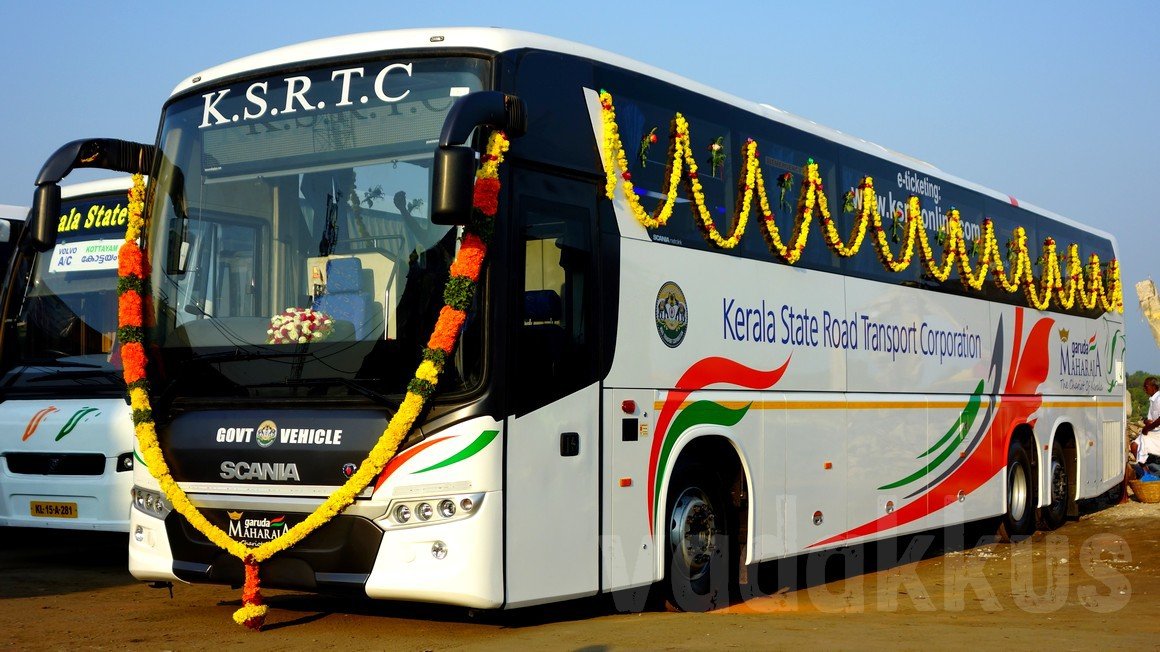 Kerala KSRTC’s Brand New Scania Metrolink Multi-Axle Bus! – Fottams!