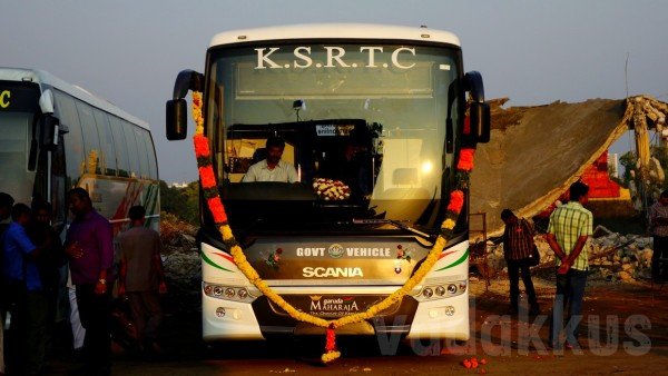 KSRTC new Garuda Maharaja Scania Metrolink bus