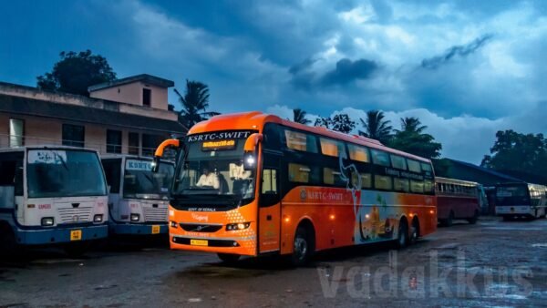 Kerala KSRTC Swift Volvo B11R Sleeper bus