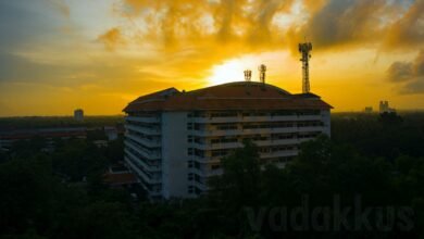 Nila building Technopark Trivandrum sunset