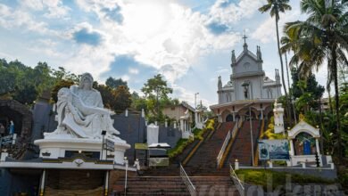 Meenkunnam St.Joseph church pieta MC Road Kerala