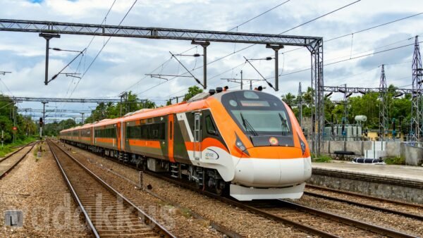 Vande Bharat express Orange rake second in Kerala