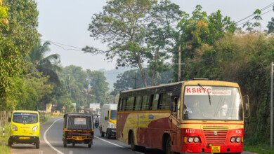 KSRTC Kondody Fast Passenger AT 377 Ponkunnam
