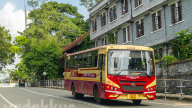 Kerala KSRTC Premium Superfast class bus KS492 Kumily Trivandrum