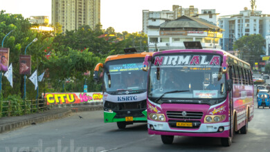 KSRTC KS467 AC Seater Pathanamthitta Bangalore Nirmala AC Private bus Kottayam Chandanakkampara
